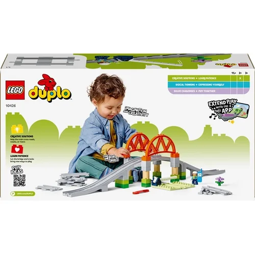 LEGO® Duplo Traukinio tilto ir bėgių plėtimo rinkinys 10426 image 2