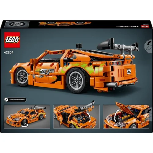 LEGO® Technic Fast and Furious Toyota Supra MK4 42204 image 2