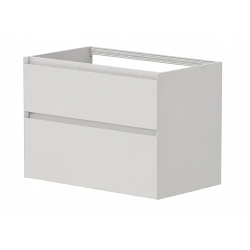 Kame LOFT Spintelė po stalviršiu BUC/8-3DR/D37-LFT, 80 cm, Perlų pilka image 1