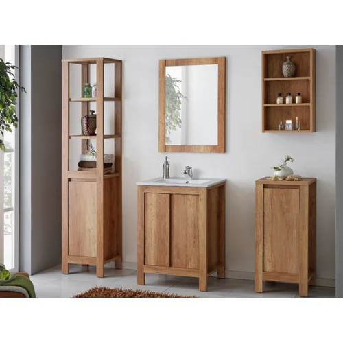 Vonios veidrodis COMAD CLASSIC OAK 840-60CM FSC image 2
