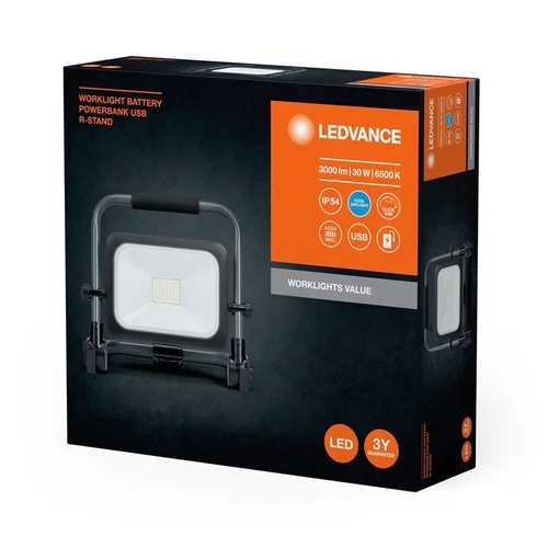 Ledvance PROŽEKTORIUS PASTATOMAS ĮKRAUNAMAS 30W 865 3000LM IP54 DIM image 3