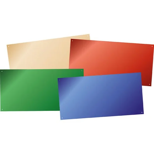 Spalvoti plokšti veidrodžiai 40x80 cm 4 vnt image 1