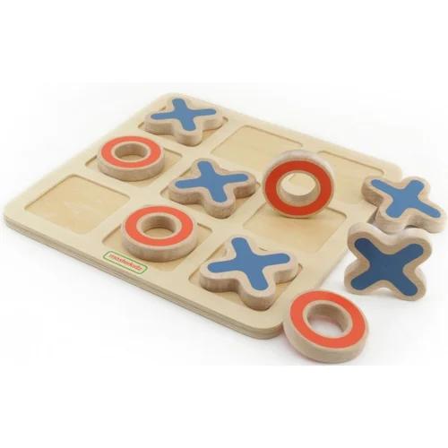MASTERKIDZ Medinis Loginis Galvosūkis Tic Tac Toe image 2
