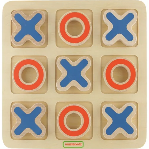MASTERKIDZ Medinis Loginis Galvosūkis Tic Tac Toe image 3