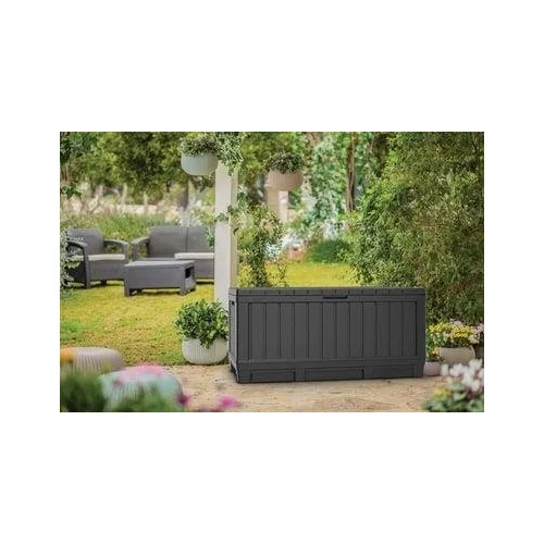 Keter Kentwood Plastikinė dėžė 350 L, ruda image 3