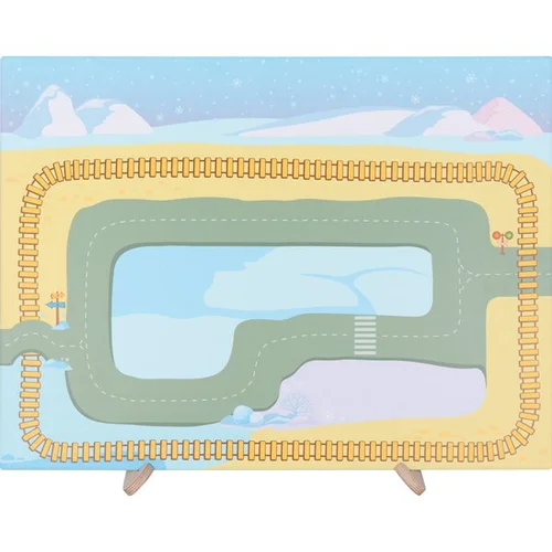 Dvipusė magnetinė lenta Žiemos kraštovaizdis 65,5 x 49 cm image 3