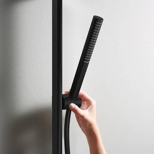 Hansgrohe Pulsify S 24126670 rankinis dušelis, juodos matinės spalvos image 2