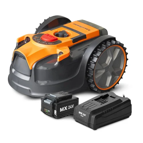 Lawnmaster belaidis vejos robotas 24 V, 4 Ah, 250 m² image 1