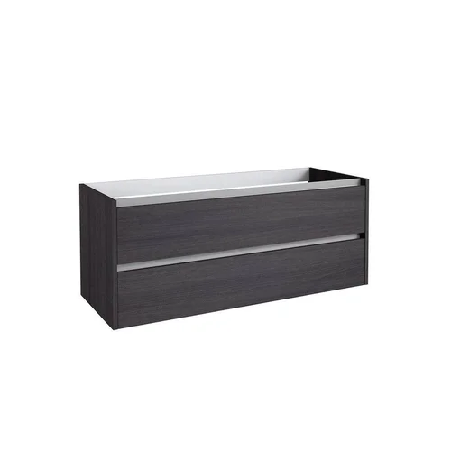Kame City BU/12-3DR/1P1 Apatinė spintelė po praustuvu, 120 cm, Juodas ąžuolas image 1