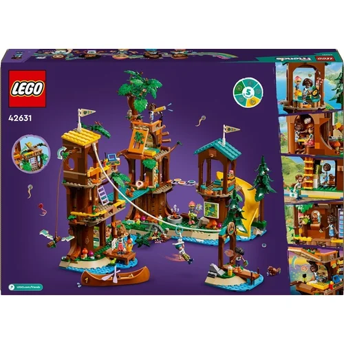 LEGO Friends Nuotykių stovyklos namelis medyje 42631 image 2
