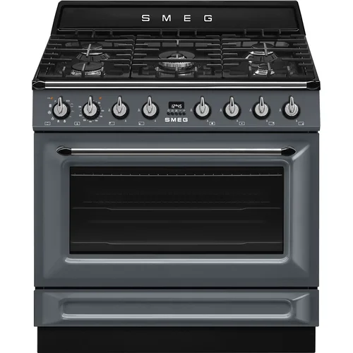 Smeg TR90GPGR 90 cm Dujinė viryklė su elektrine orkaitė image 1