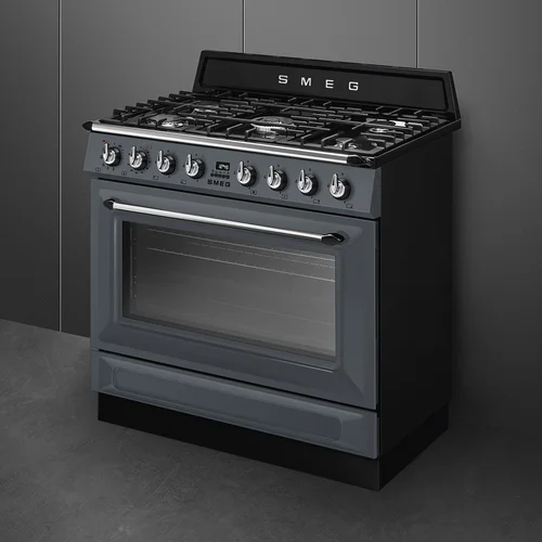 Smeg TR90GPGR 90 cm Dujinė viryklė su elektrine orkaitė image 2