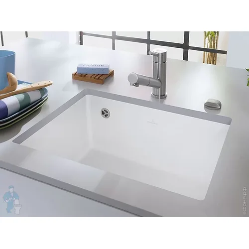 Villeroy & Boch Subway 60 SU 331001R1 plautuvė CeramicPlus balta image 2