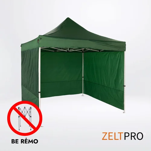 Zeltpro PROFRAME 2x2 palapinės stogo ir sienų komplektas, Žalia image 1