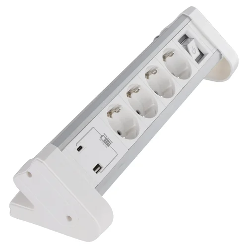 Stalinis buitinis ilgintuvas, 4 lizdai, 1.5 m, USB A/C image 2