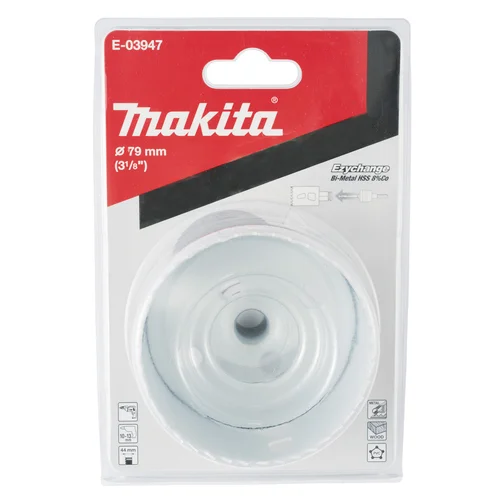 Makita E-03947 EZYCHANGE Bi-Metal gręžimo karūna, 79 mm image 3