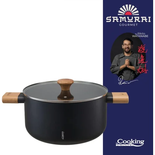 HEINNER Samurai Gourmet Puodas aliuminio su keramikos danga 5.3 L image 1