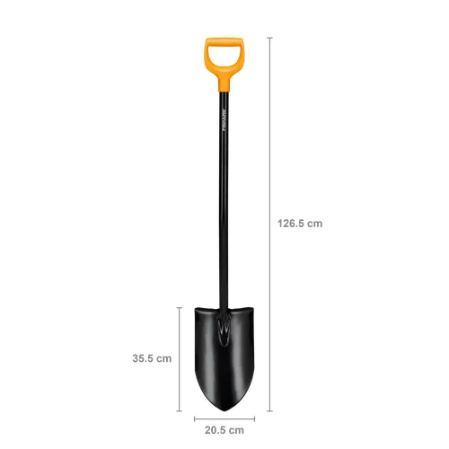 Fiskars Solid™+ kastuvas XL ilgu kotu image 2