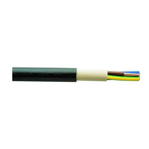 Lietkabelis CYKY-L kabelis 5 x 4 mm², juodas, 100 m image 2
