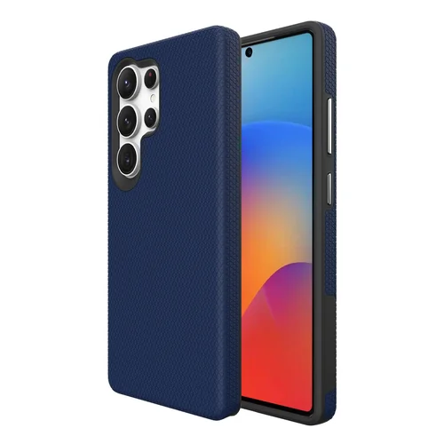 Dėklas Perfectionists Triangle Case Samsung S938 S25 Ultra tamsiai mėlynas image 1