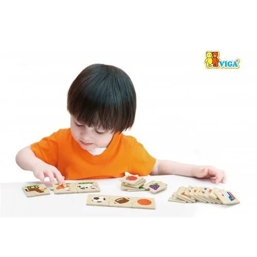 Viga Toys Medinis galvosūkis 24 dėlionės 210×190×45 mm image 3