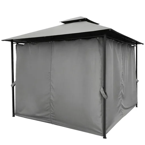 Zeltpro Prime 300x300 Lauko pavėsinė Pilka image 3