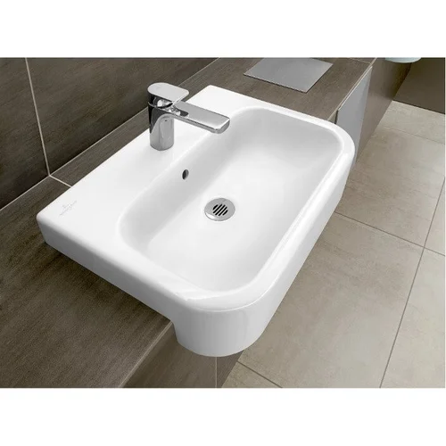 Villeroy & Boch Architectura 550x430 pusiau įleidžiamas praustuvas Balta, su persipylimu image 2