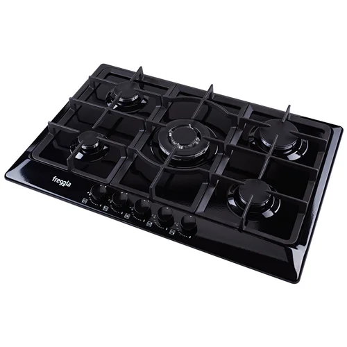 FREGGIA HA750VGTB dujinė kaitlentė, 75 cm, Juoda image 2