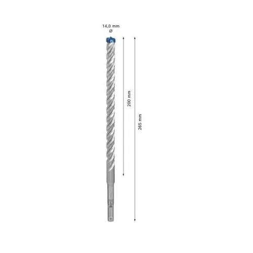 Bosch SDS-plus grąžtas betonui 14x200x265mm image 3