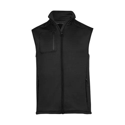 Vyriška flysinė Tee Jays 9104 liemenė - M, Juoda image 3