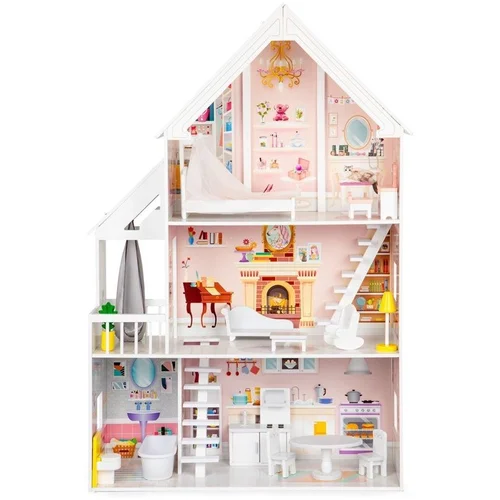 EcoToys XXL Residence Lėlių namelis Balta image 2