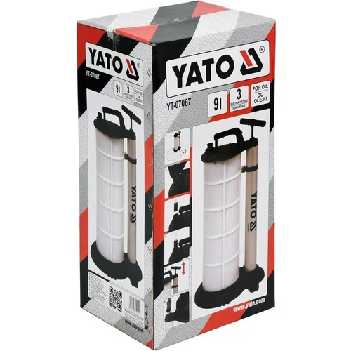 YATO YT-07087 rankinis skysčių išsiurbimo bakas 9 l image 3
