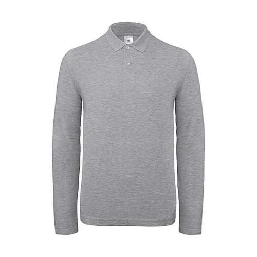B&C ID.001 Vyriški polo marškinėliai, ilgomis rankovėmis, XS, Navy image 1