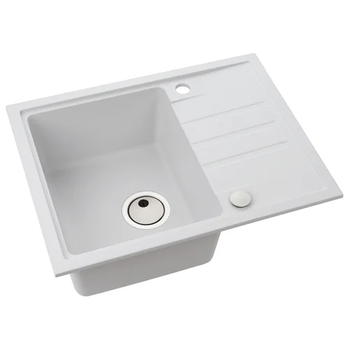 Alveus Intermezzo 30 balta granitinė plautuvė image 2