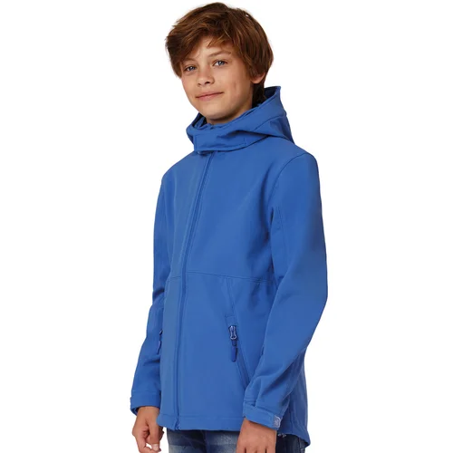 B&C Collection Vaikiška Softshell 810.42 Striukė 5/6 Raudona image 2