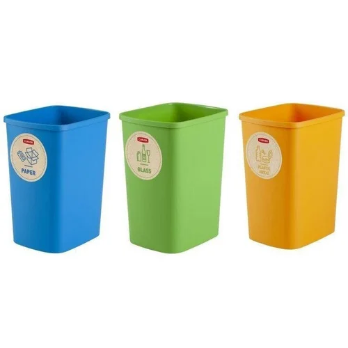Curver ECO FRIENDLY rūšiavimo šiukšliadėžių rinkinys, 3 × 9 l image 3