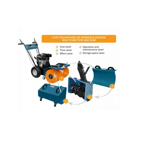 KÖNNER & SÖHNEN KS 7HP-MFM 80E, 4.8 kW Benzininė šlavimo mašina image 2