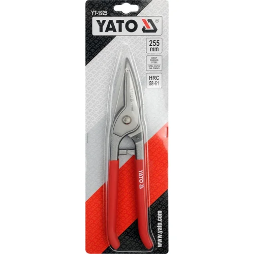 YATO Žirklės skardai tiesios 255 mm image 2