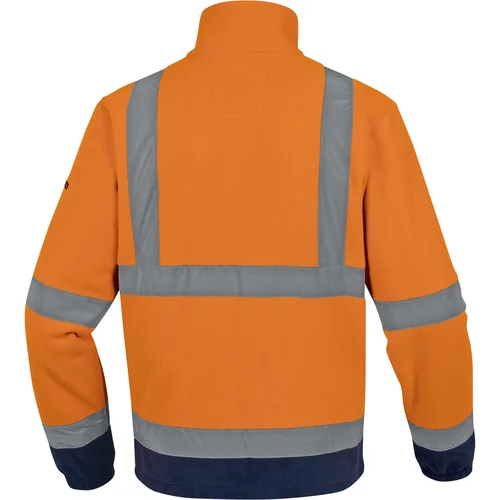 DELTAPLUS ZENITH darbo džemperis L, Fluorescent yellow-Navy blue image 2