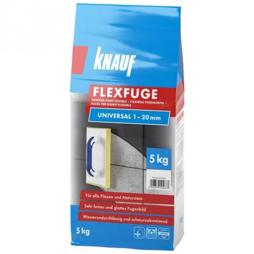 KNAUF Flexfuge elastingas plytelių siūlių glaistas, 5 kg anthrazit sp. image 1
