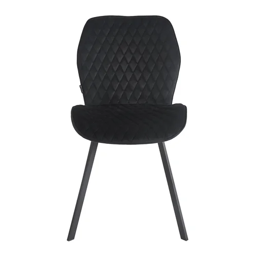 4Rico Vetro juoda veliūrinė kėdė image 2