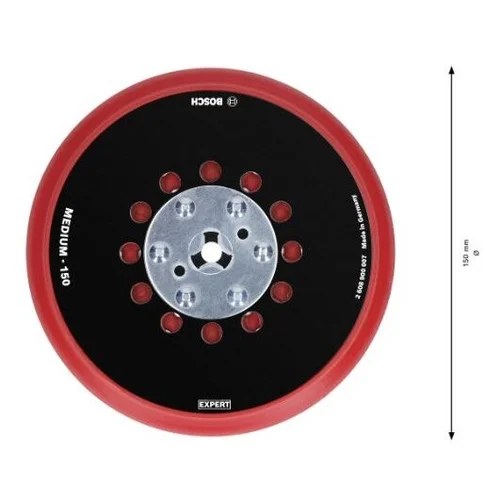 Bosch šlifavimo padas 150 mm, vid. kiet., GET 75-150, 2608900007 image 3