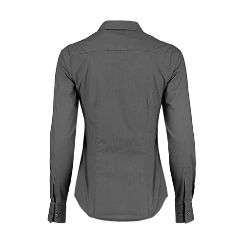 Kustom Kit KK242 moteriški marškiniai ilgomis rankovėmis 3XL, Balta image 2