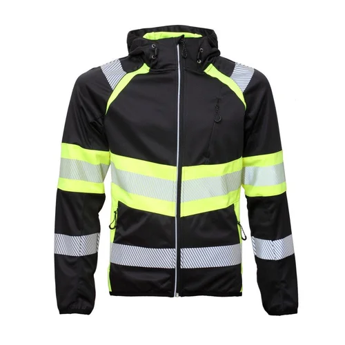 BoSafety JK-TOPEK-C1-0204 Sofsthell švarkas 4XL Hi-Vis Yellow/Black image 1