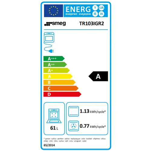 Smeg TR103IGR2 Indukcinė viryklė su elektrine orkaite image 3