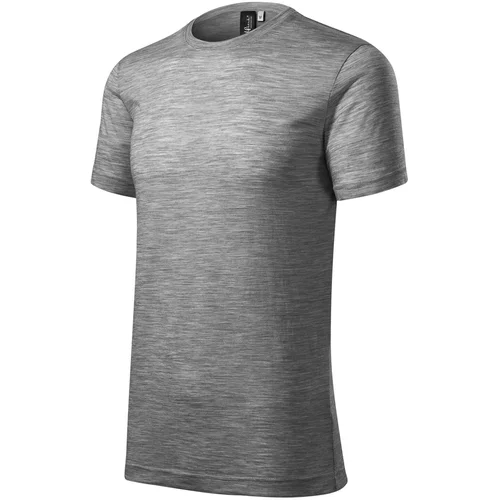Vyriški MALFINI 157 merino marškinėliai - 2XL, tamsiai pilka melange image 1