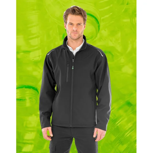 Vyriška Result R900M Softshell striukė XS Juoda image 3