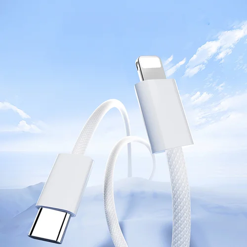 USB kabelis Joyroom S-A45 USB-C to Lightning 30W 1.2m baltas image 3