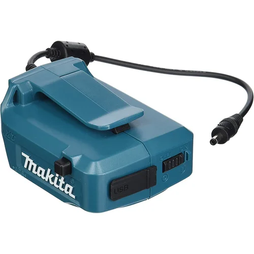 Makita 198634-2 Akumuliatorių adapteris 14,4/18 V + USB image 2