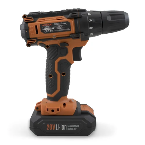 Akumuliatorinis gręžtuvas DAEWOO DAA 2120Li, 20V, 1.5Ah image 2